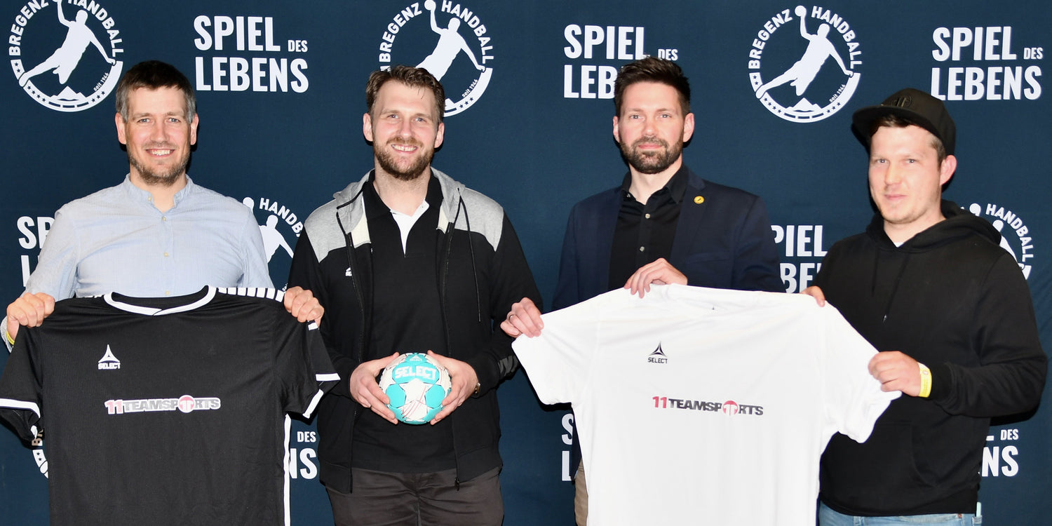11TEAMSPORTS UND SELECT WERDEN NEUER AUSRÜSTER VON BREGENZ HANDBALL