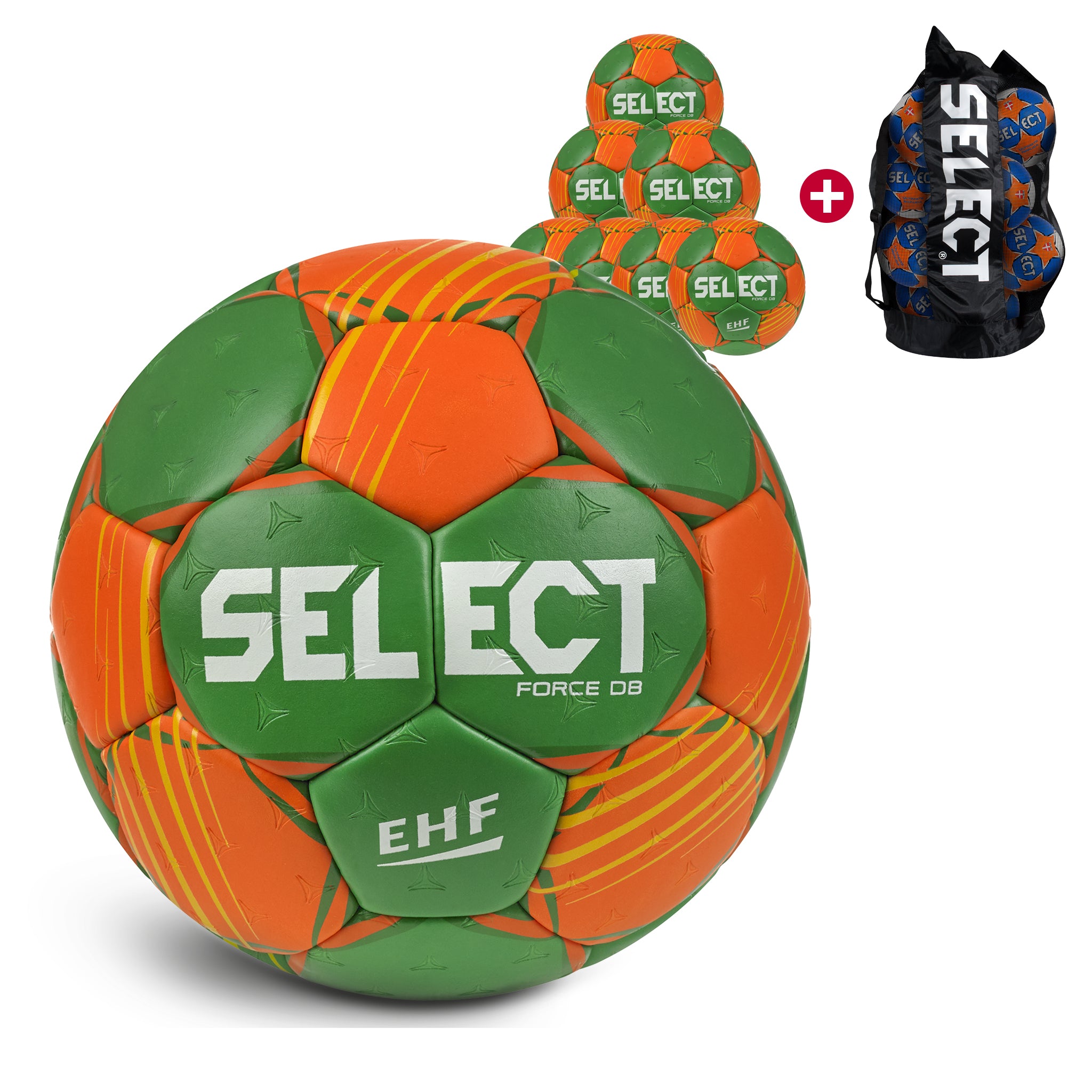 Force DB Senioren 7er Ballpaket #farbe_grün/orange