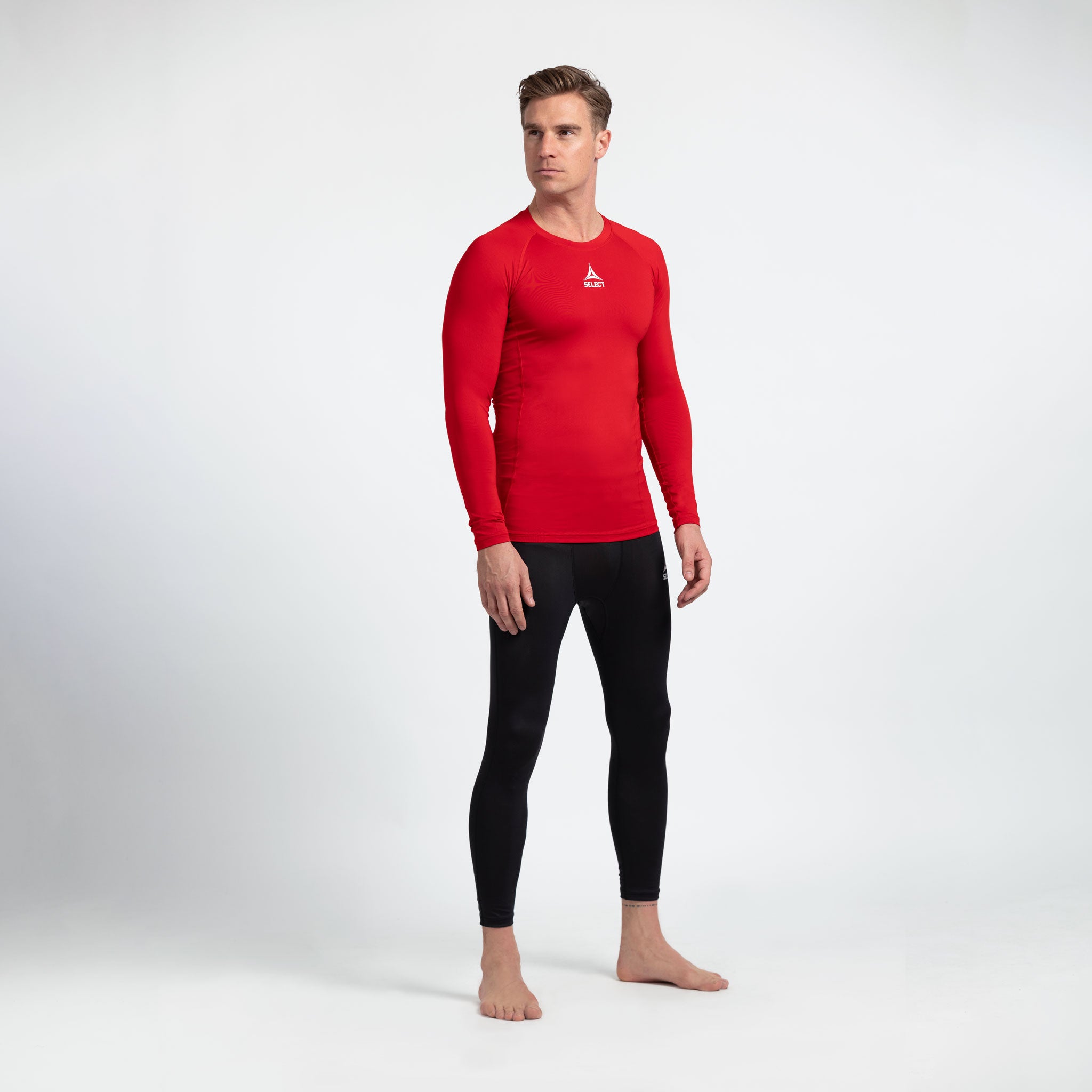 Funktionsshirt Lang #colour_rot #farbe_navy
