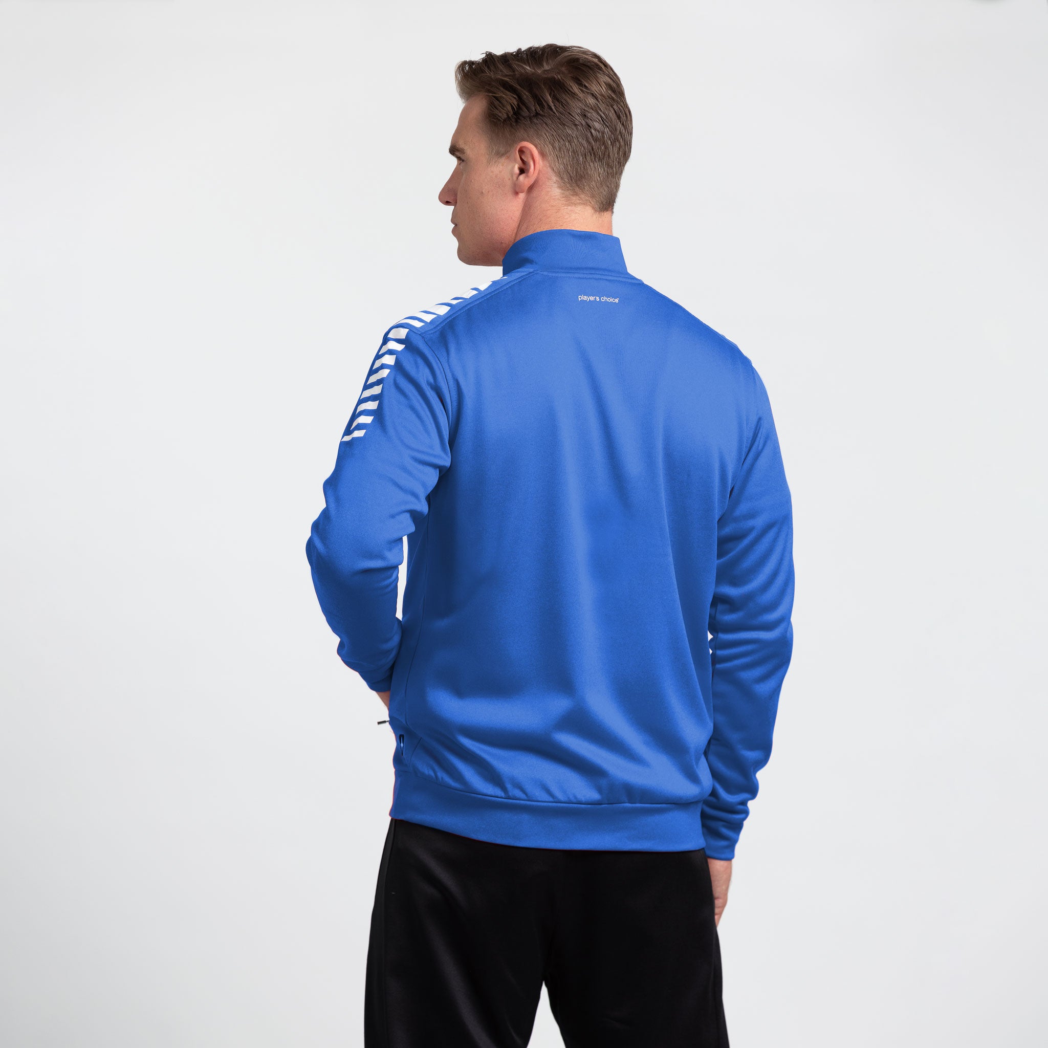 Monaco Präsentationsjacke #colour_blau #farbe_rot/weiß