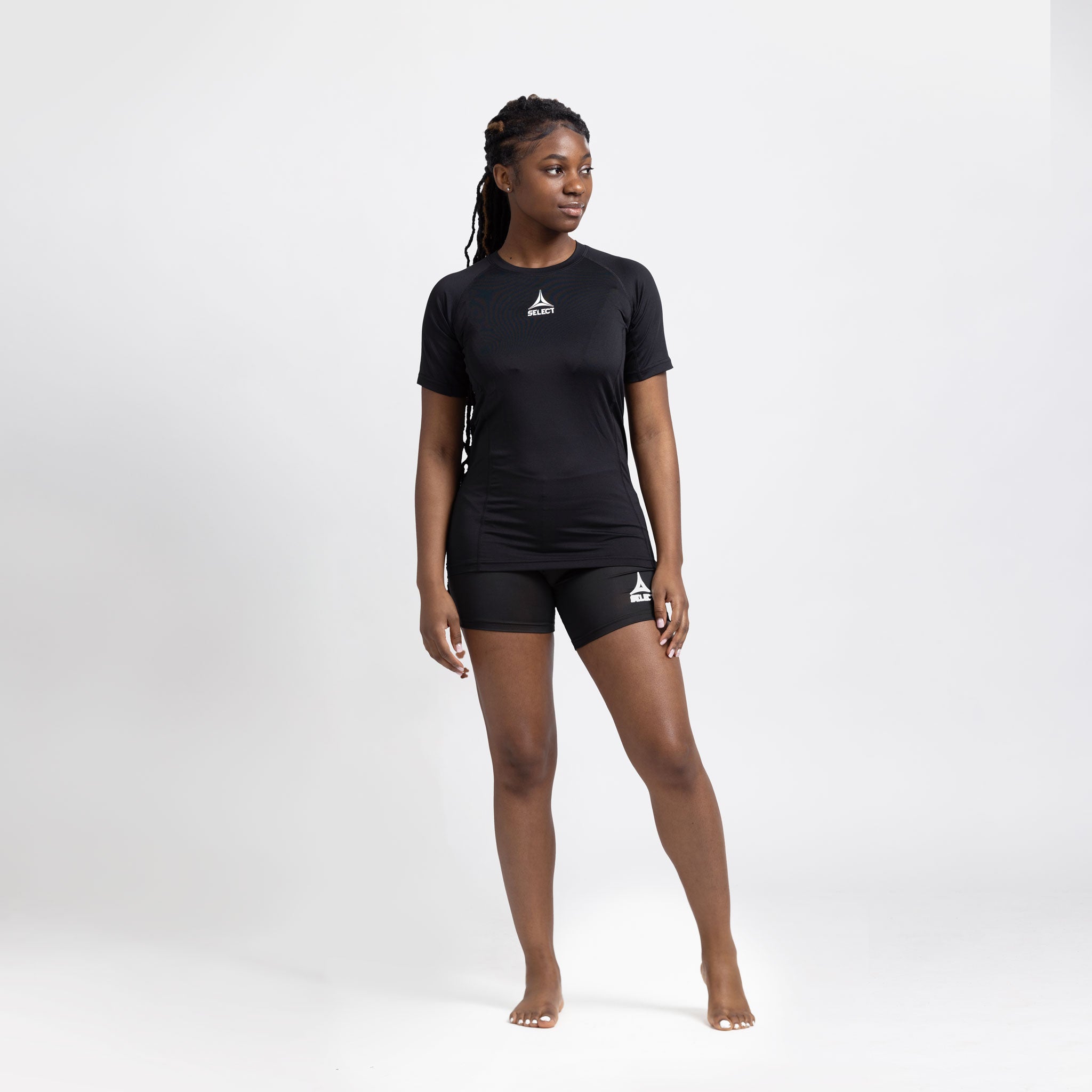 Funktionsshirt Kurz #colour_schwarz #farbe_schwarz