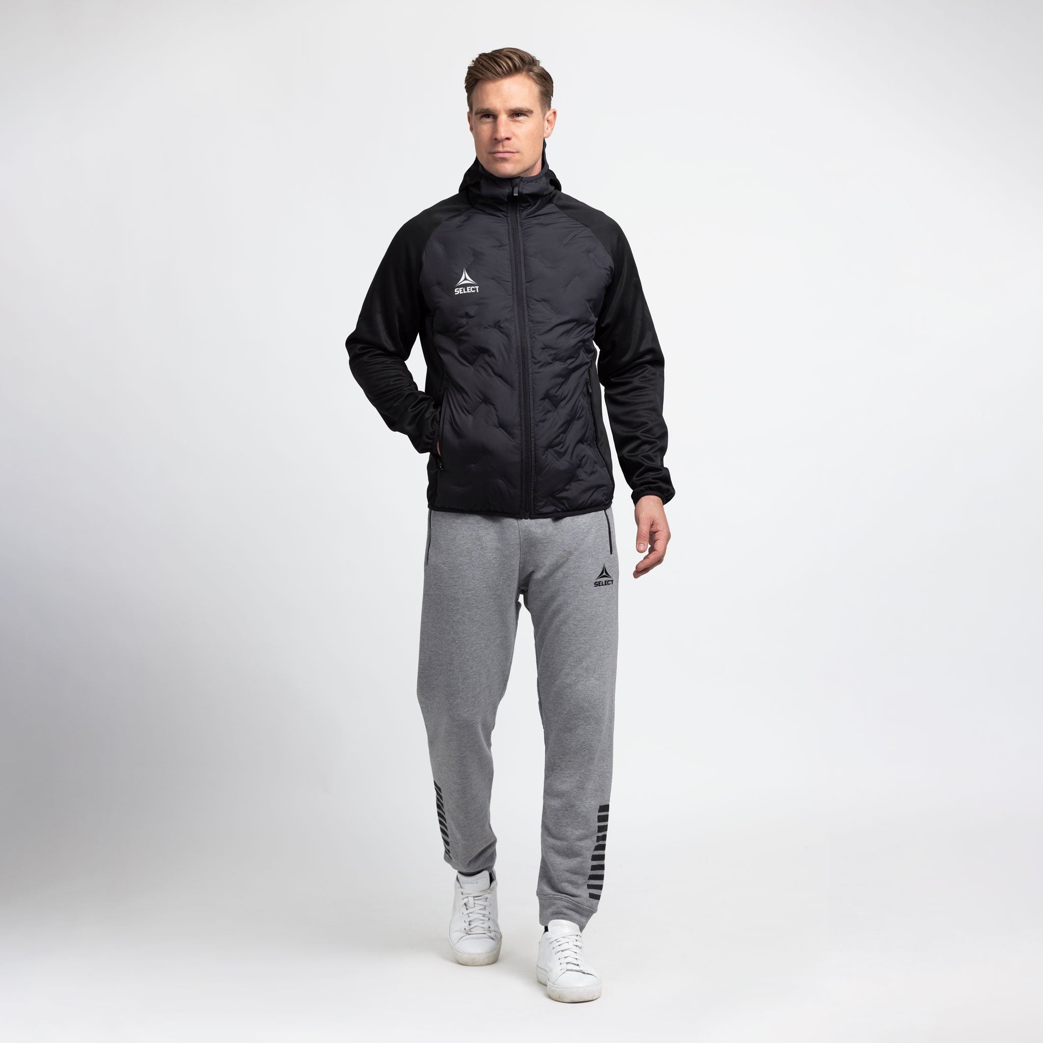 Oxford Hybridjacke #farbe_schwarz