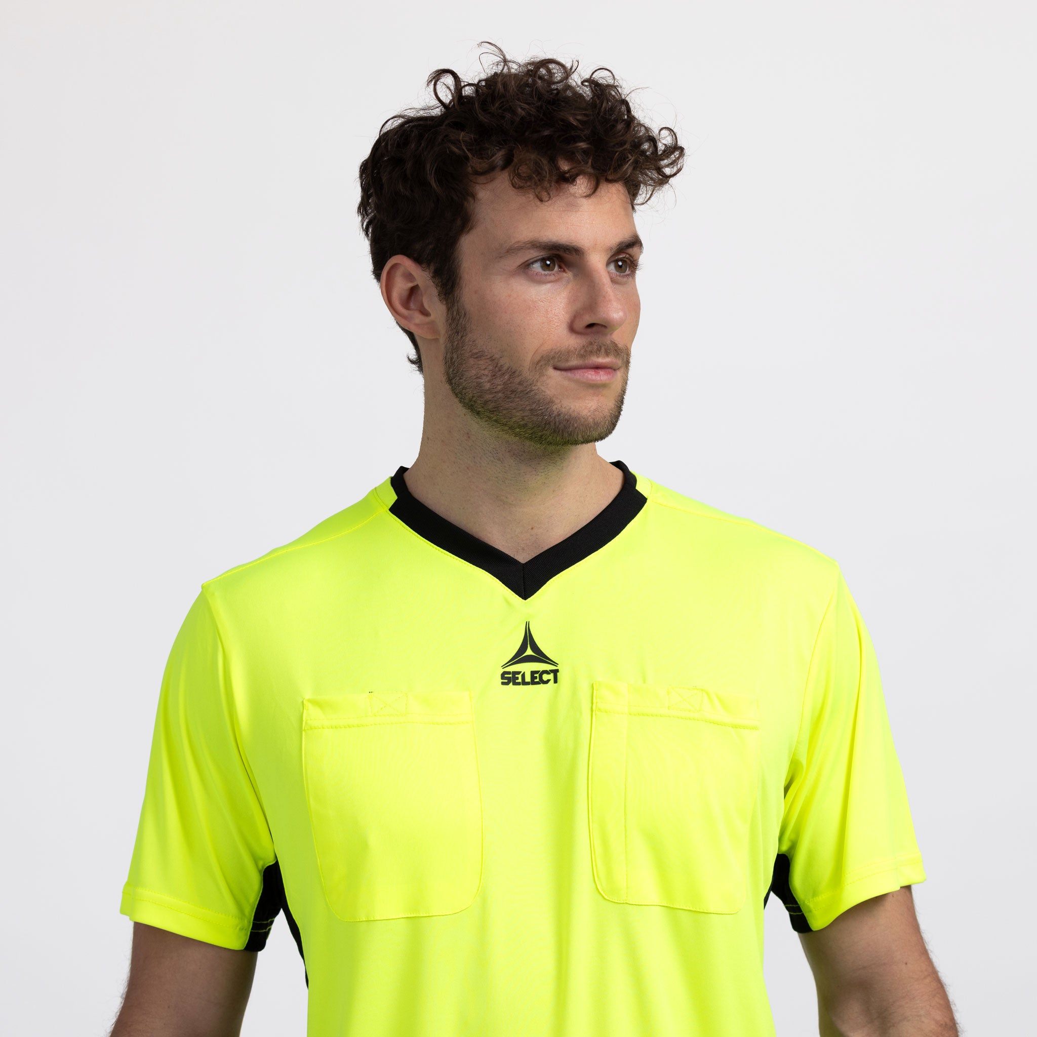 Schiedsrichter Trikot #colour_gelb/schwarz #farbe_gelb/schwarz