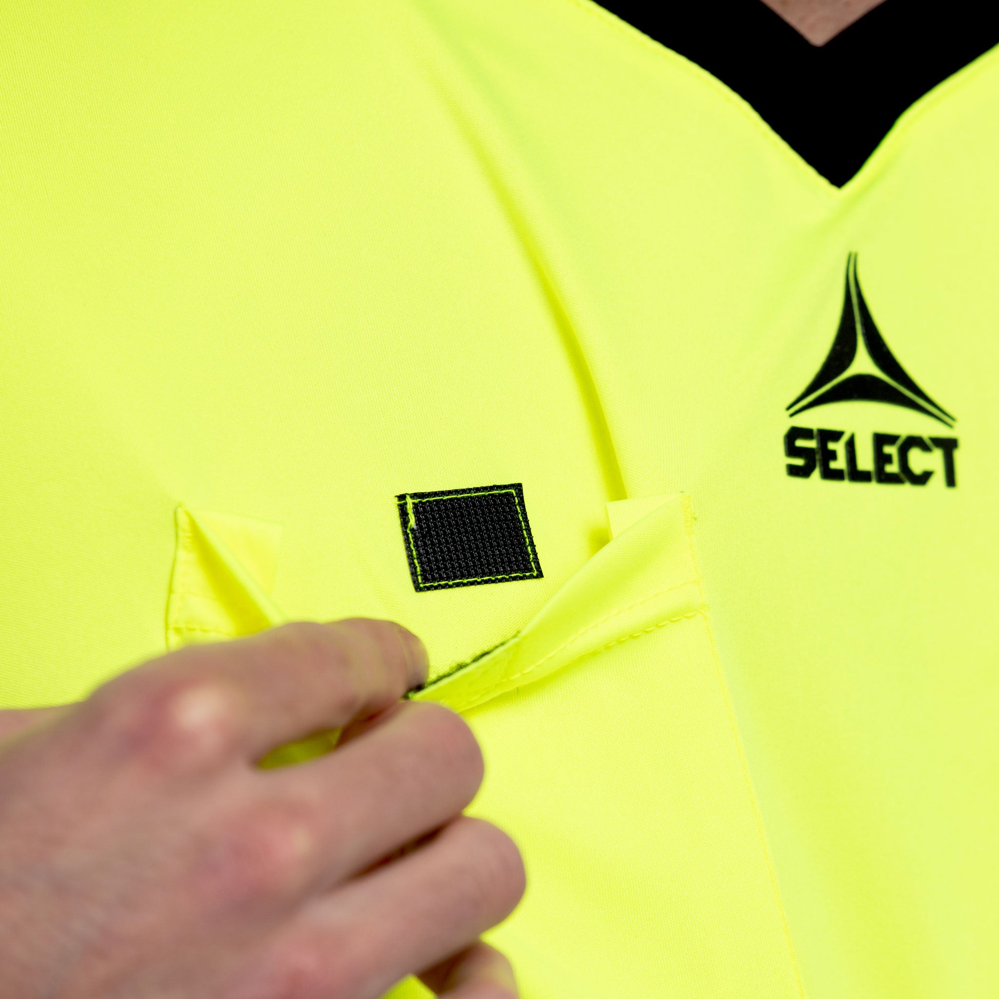 Schiedsrichter Trikot #colour_gelb/schwarz #farbe_gelb/schwarz