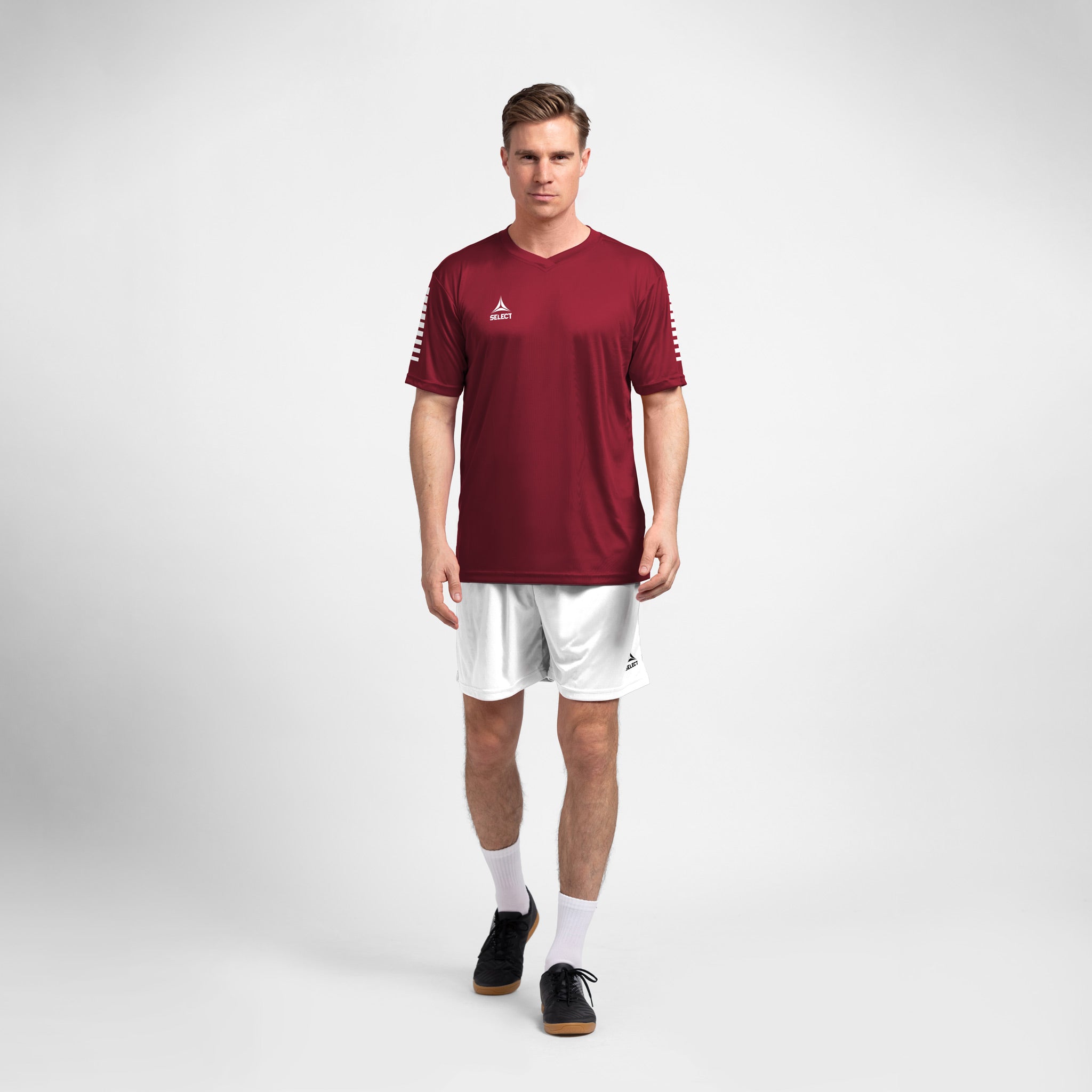 Pisa Trikot #colour_bordeaux/weiß #farbe_bordeaux/weiß