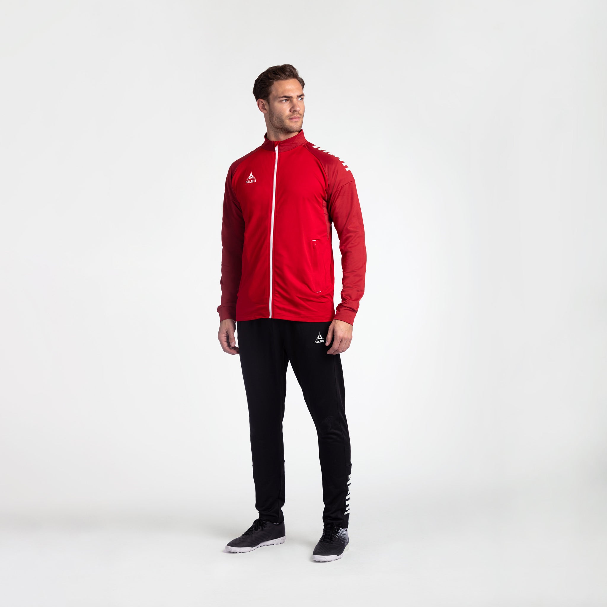 Spain Trainingsjacke #colour_rot/weiß #farbe_rot/weiß