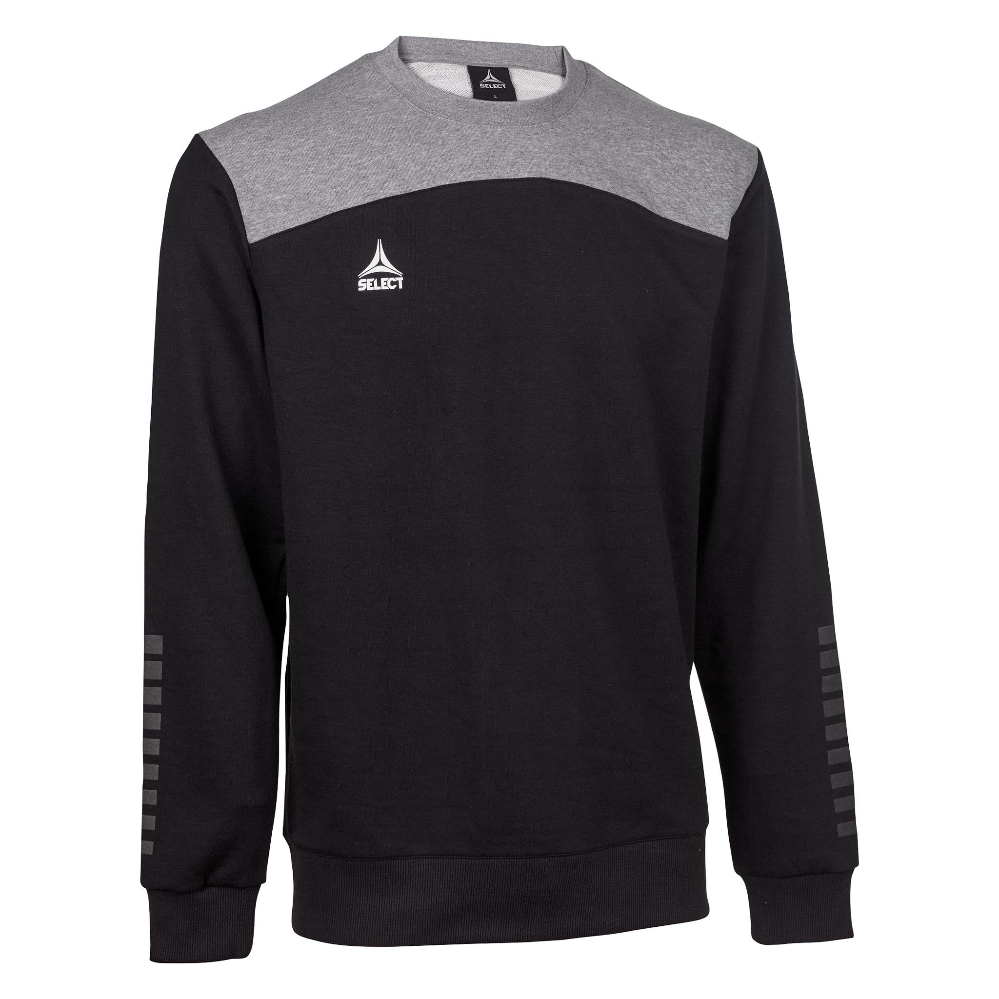 Oxford Sweatshirt #farbe_schwarz/grau