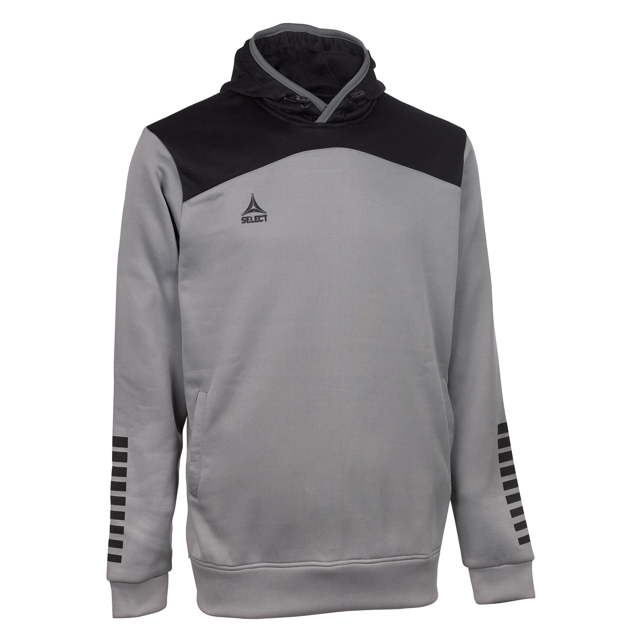 Oxford Kapuzenpulllover #farbe_grau/schwarz