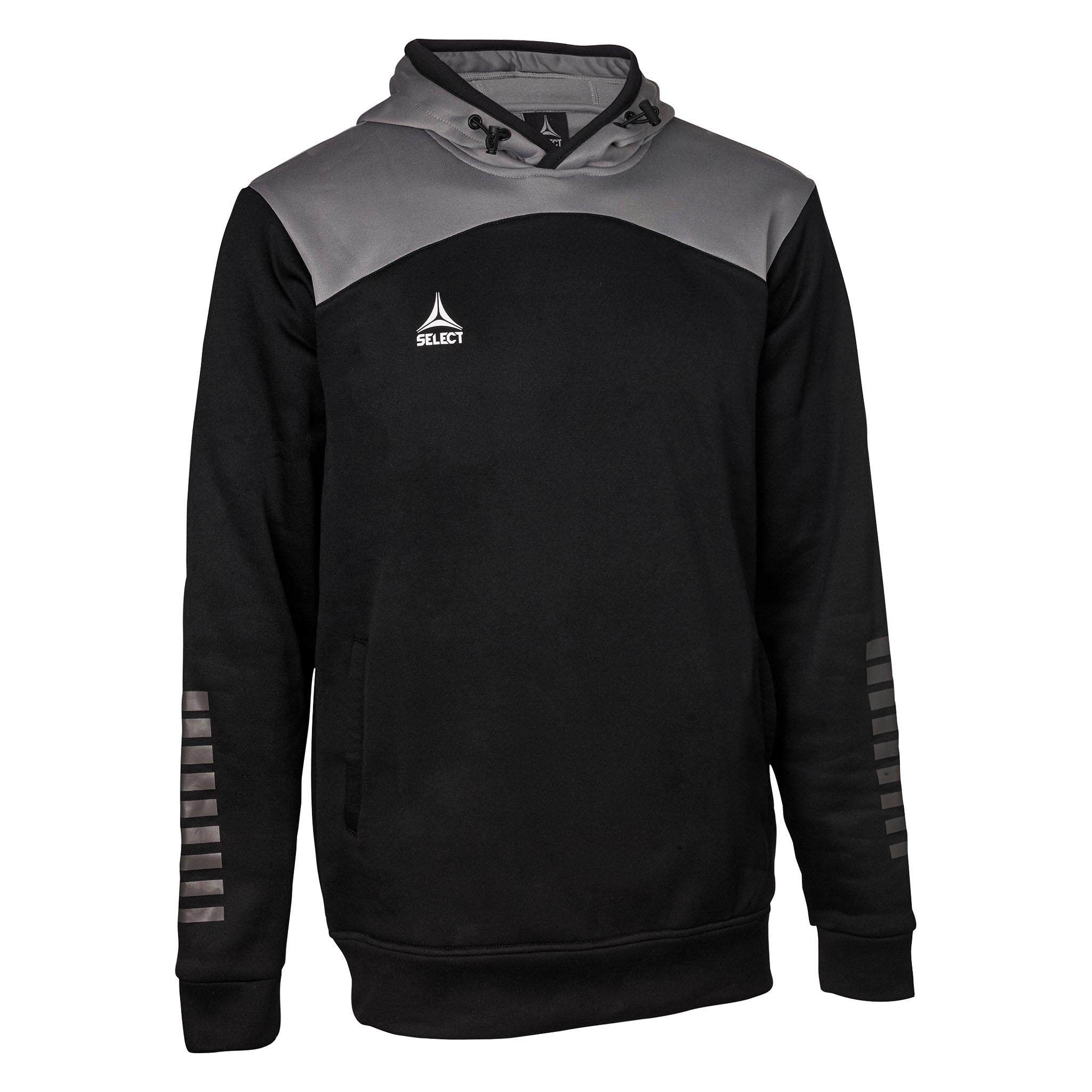 Oxford Kapuzenpulllover #farbe_schwarz/grau