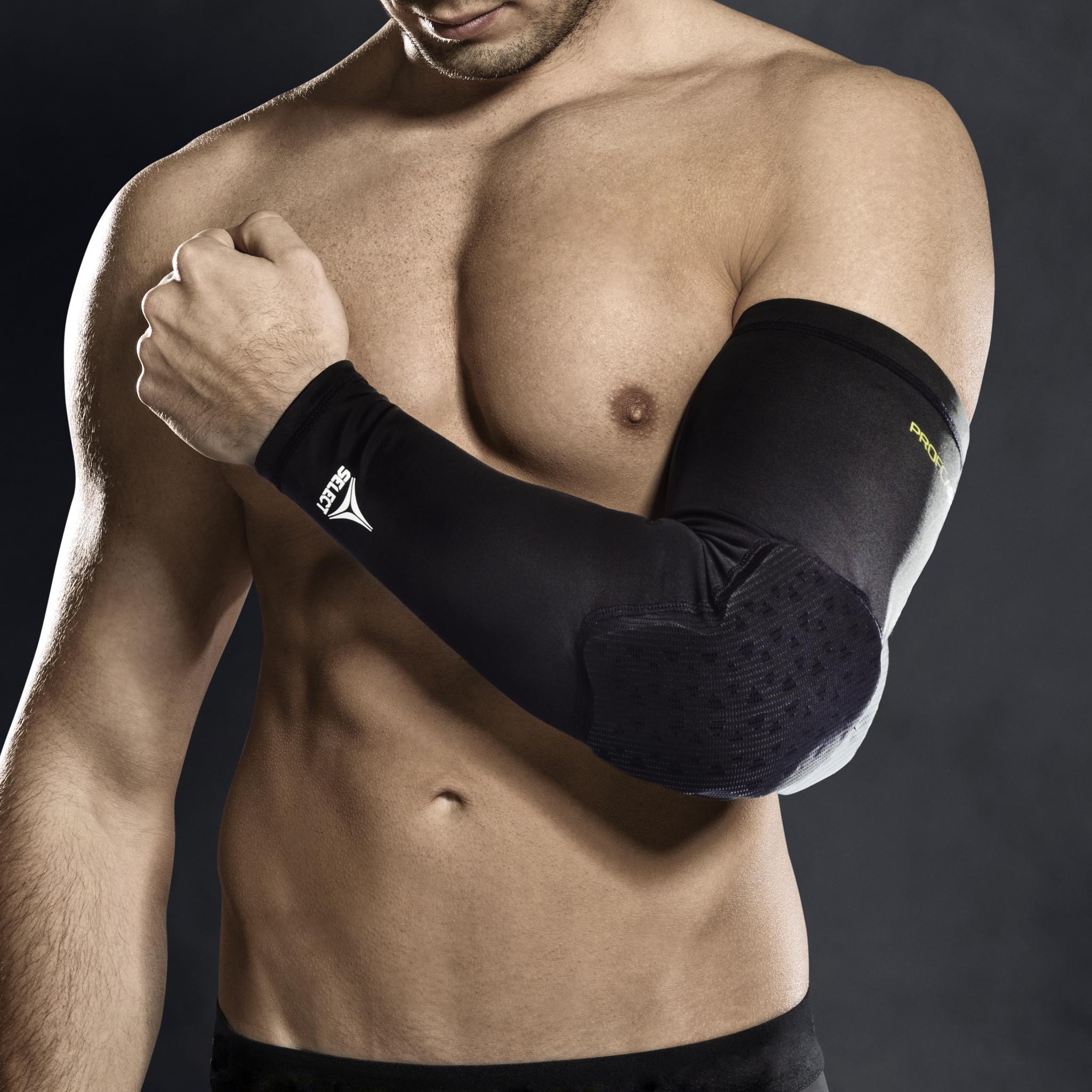 Kompressionsbandage Ellenbogen lang #farbe_schwarz