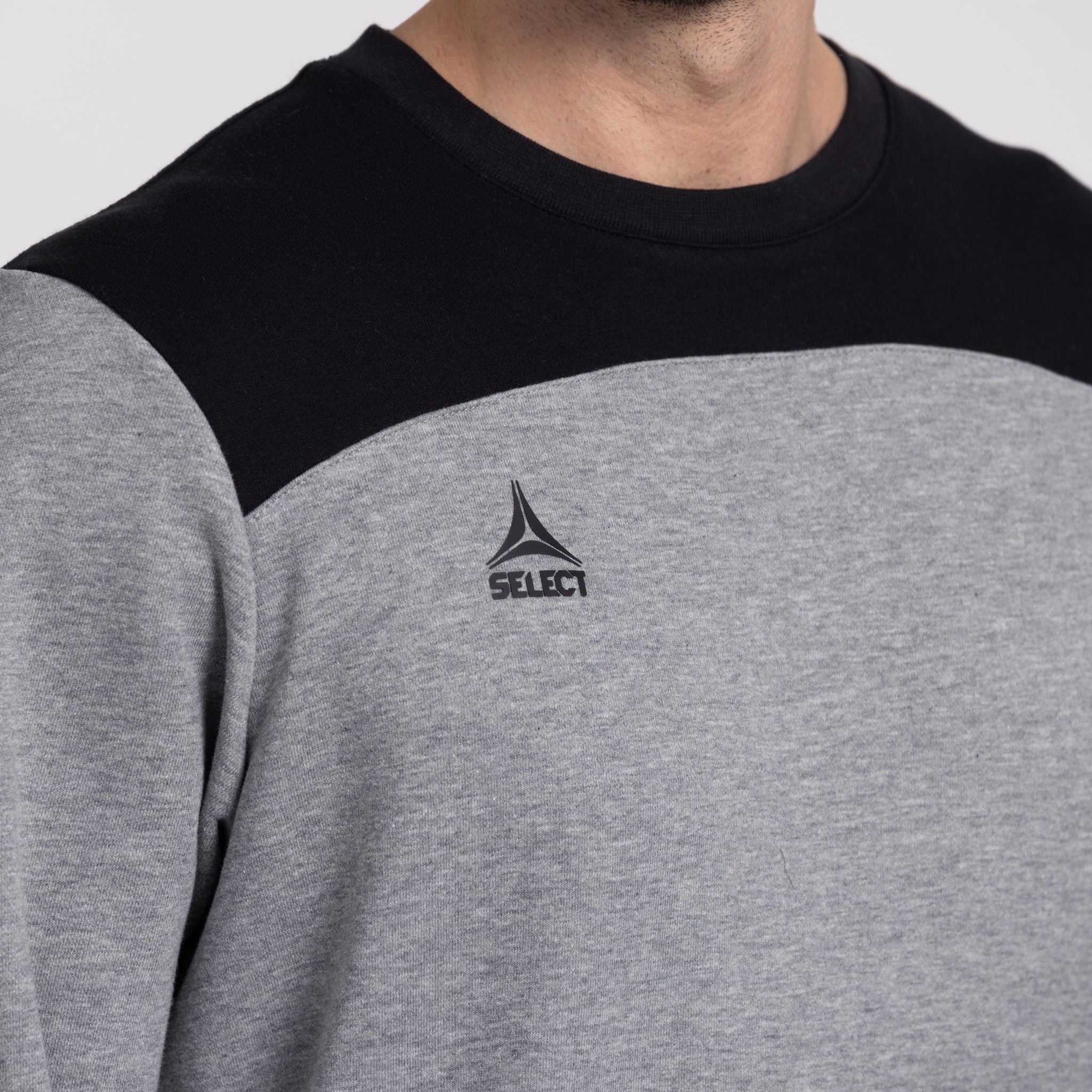 Oxford Sweatshirt #colour_grau/schwarz #farbe_grau/schwarz