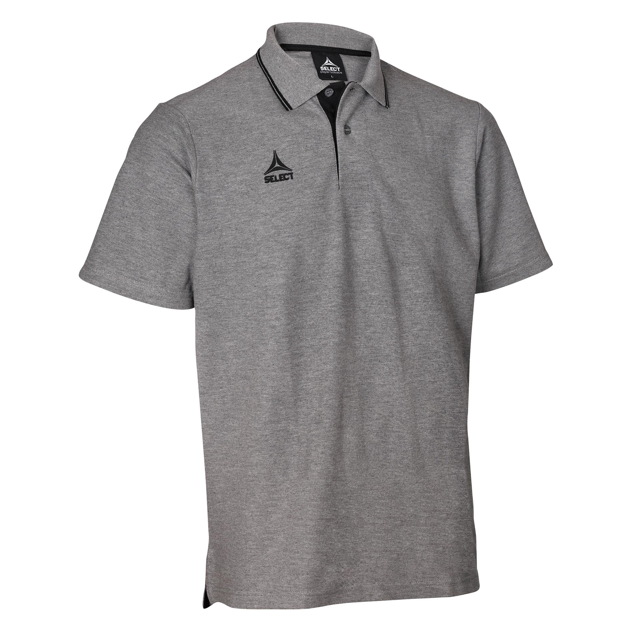 Oxford Poloshirt #farbe_grau